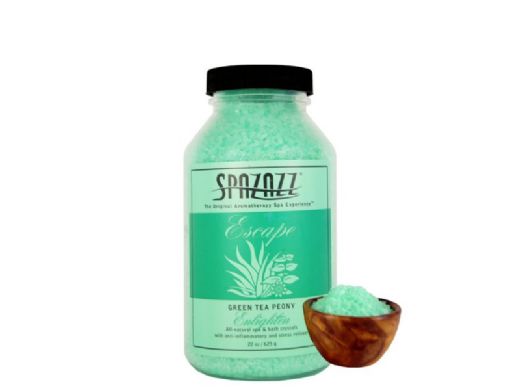 Spazazz Spa & Bath Aromatherapy Crystals | Green Tea Peony 22oz | 109