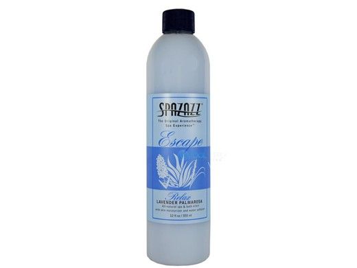 Spazazz Spa & Bath Aromatherapy Elixirs | Lavender Palmarosa 12oz | 124
