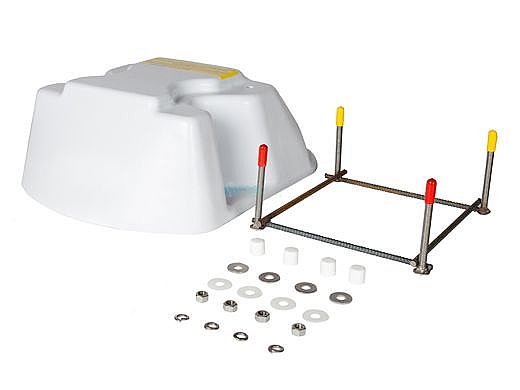SR Smith Salt Pool Jump System Base Only | Radiant White | 69-209-62