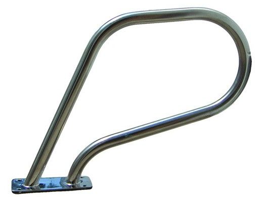 SR Smith Spa Stainless Steel Rail with Welded Mounting Plate | 304 Grade | .049 Wall Residential | SR-100