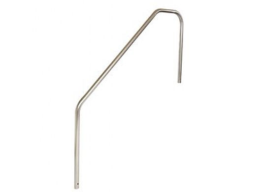 SR Smith 3 Bend 5' Handrail with 1' Extension Stainless Steel | 304 Grade | .049 Wall Residential | 3HR-5-049-1
