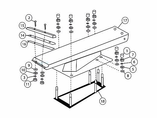 SR Smith 1/2 Meter Stand Bolt Kit | 71-209-542-SS