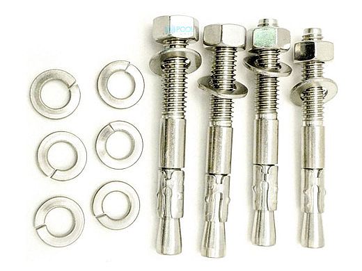 SR Smith Slide Flange Deck Mounting Hardware Kit Stainless Steel | 75-209-5864