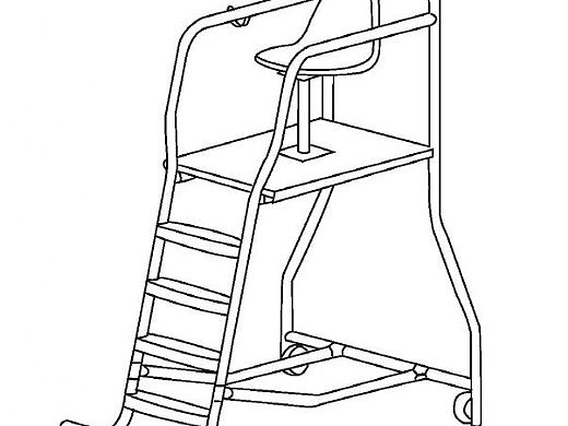 SR Smith Vista Lifeguard Chair and Stand 8' | US48550