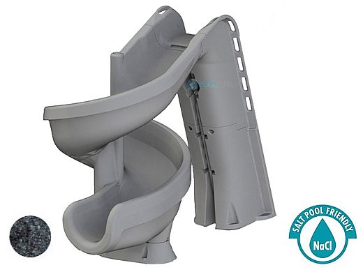 SR Smith heliX2 360 Degree Pool Slide | Gray Granite | 640-209-58124