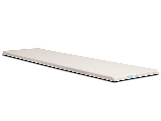 SR Smith 10ft Fibre-Dive Board Radiant White with White Tread | 66-209-270S2-1