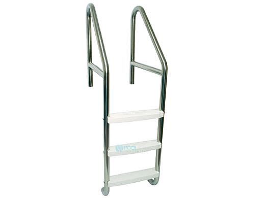SR Smith Econoline Standard Crossbrace Plus Ladder | Commercial 29" 3-Step Plastic Tread 0.65" Wall Thickness 1.90" Diameter | 10088