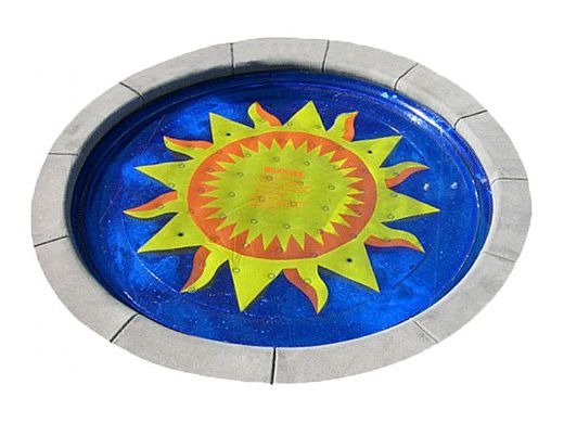 Solar Sun Rings Solar Blanket Spa Cover | Sun Pattern | SSP-500