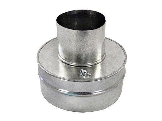 Pentair Sta-Rite 4x8 Metal Flue Collar for Indoor Vertical Venting - Negative Pressure for Distances Over 8' | 77707-0077