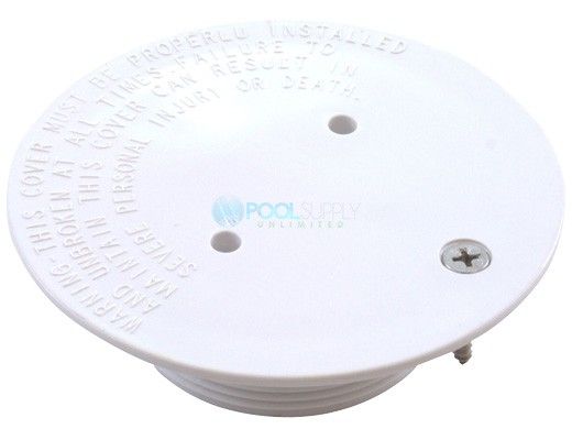 Pentair Adjustable Floor Cover Plate | White | 08417-0005
