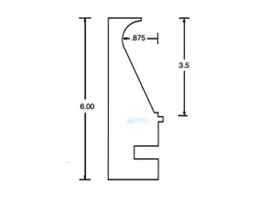 Stegmeier 8' Capstone Clip-Loc with Liner Track | 14 per Case | 8CF1000