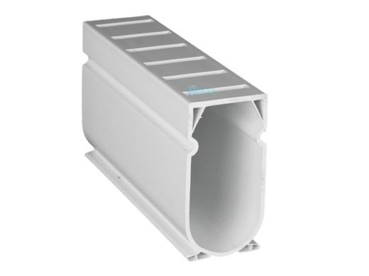Stegmeier 10' Deck Drain | White | D2W