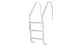 SR Smith 3 Step Hip Treads Sealed Steel Ladder 24" | Taupe Color | LTDF-101 White Plastic Treads | 304 Grade | VLLS-103E-VT