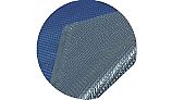 Space Age Solar Cover | 21' Round for Above Ground Pool | Blue-Silver | 5-Year Warranty | 8-MIL Thickness | SC-BS-000004