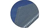 Space Age Solar Cover | 18'x34' Oval for Above Ground Pool | Blue-Silver | 5-Year Warranty | 8-MIL Thickness | SC-BS-000024
