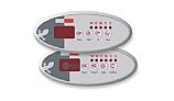 Gecko TSC-9 AND OVERLAY KIT GE1-GE2 Keypad Kit | 0202-007154