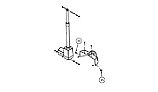 SR Smith aXs Lift Service Thumb Screw Assembly | 700-0001