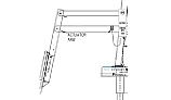 SR Smith Splas Lift Actuator Arm Assembly | 150-1200A