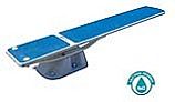 SR Smith Salt Pool Jump System With TrueTread Board Complete | 6' White with Blue Top Tread | 68-207-5762B