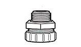 Paramount Conduit Compression Fitting 1/2" | 005-402-1384-00