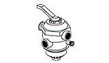 Pentair Tagelus 2" Clamp Style Backwash MultiPort Valve | 263085