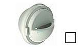AquaStar Slotted Orifice Eyeball and Nut | White | END101