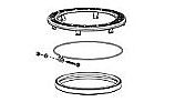 Pentair Stainless Steel Pool LED Face Ring Assembly | 600095