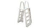 Ocean Blue A-Frame Swing-Up Ladder for Above Ground Pools | 5-400200