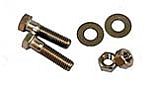 Rocky's Reel Systems Bolt, Nut & Washer 3/8" x 1-1/2" | 2 sets | Stainless Steel | 509