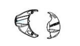 Hayward Right and Left Side Plate Set | Platinum | HCXP3000N250