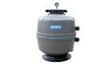 Waterco Exotuf Plus E702 28" Deep Bed Clamp Type Side Mount Sand Filter | 4 Sq. Ft. 80 GPM | 2260294NA