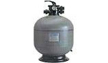 Waterco Micron S500 20" Top Mount Filberglass Sand Filter with 1.5" Multiport Valve | 2.12 Sq. Ft. 41 GPM | 2201224A
