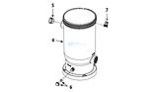 Waterway Filter Body (includes #4, #5, #6, #7) | 550-0601