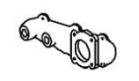 Raypak Brass 2-Pass Inlet Header | 010037F
