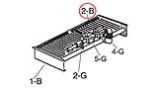 Raypak Burner Hold Down/Spacer | 002120F