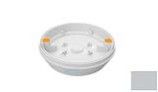 AquaStar Fillable Standard 10" Skimmer Lid and Frame | Light Gray | FL10103