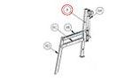 SR Smith Mast Assembly | Gray | 152-1100A