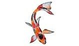 Artistry In Mosaics Koi Fish B Mosaic | 7" x 10" | KFMCOBS