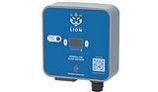 ClearBlue Mineral Lion for Above Ground Pools and Spas | 25,000 Gallons | 120/240V Black Plug | CBI-350B-25-AGKIT