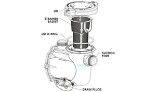 Pentair IntelliFlo3 1.5HP Strainer Pot Kit | Black | 356346Z