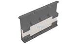 Hayward Weir Assembly with Bumper Pad | Dark Gray | SPX1071KDGR