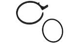 King Technology Control Dial O-Ring Set | 01-22-9456 | 01-22-9452