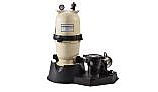 Pentair Clean and Clear Above Ground Pool Cartridge Filter System | 75 Sq Ft | 1HP Pump 3' Cord | 6' Hose Kit | EC-PNCC0075OE1160