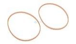 Aqua Products Drive Belt | 2-Pack | Brown | A3302PK