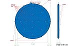 solar sun rings with water anchors