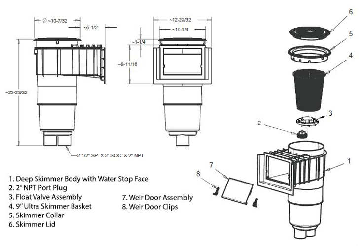 dimensions